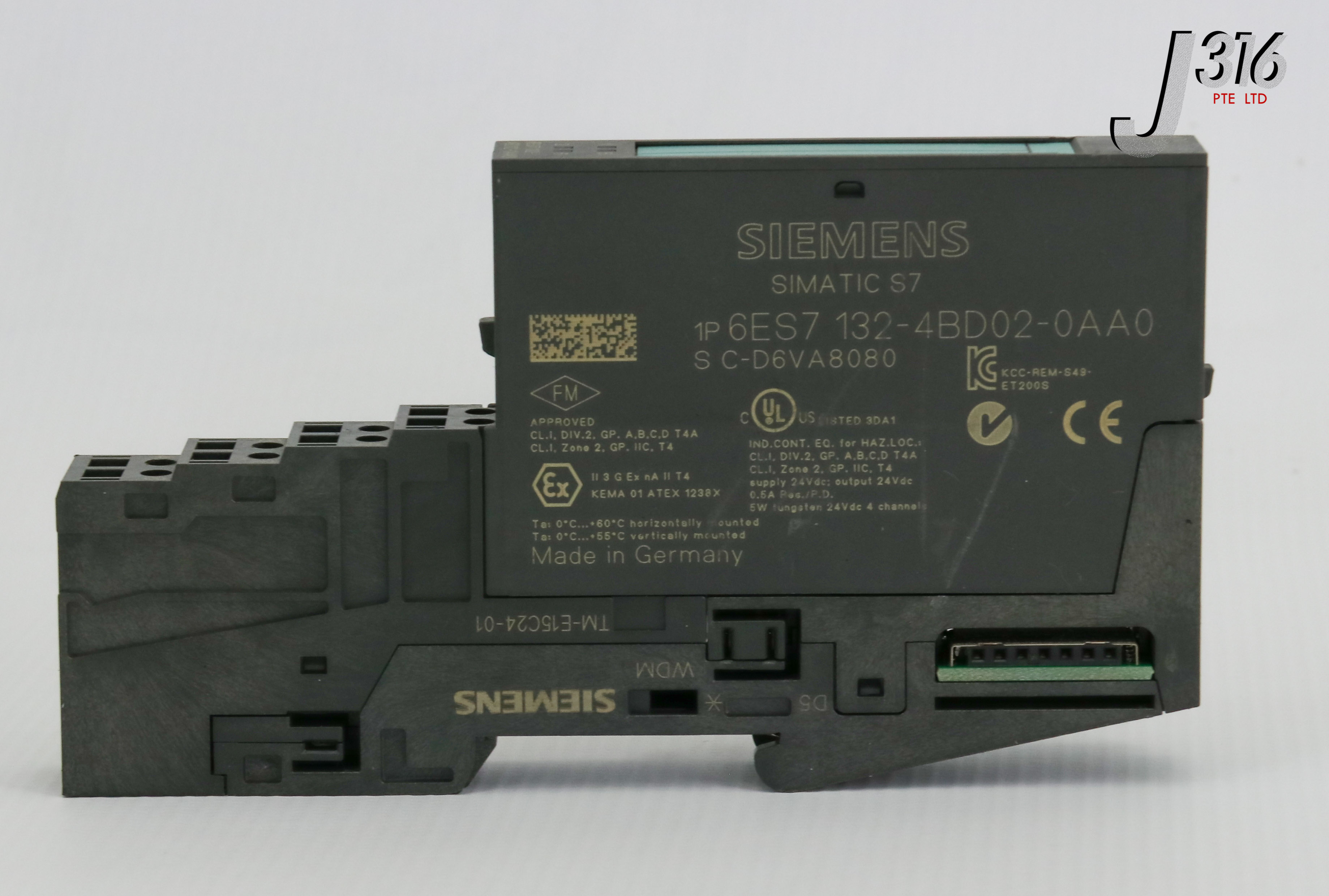 25487 SIEMENS 4 DIGITAL OUTPUT ST MODULE DC24V 0 5A 6ES7 132 4BD02 0AA0 25487-siemens-4-digital-output-st-module-dc24v-0-5a-6es7-132-4bd02-0aa0